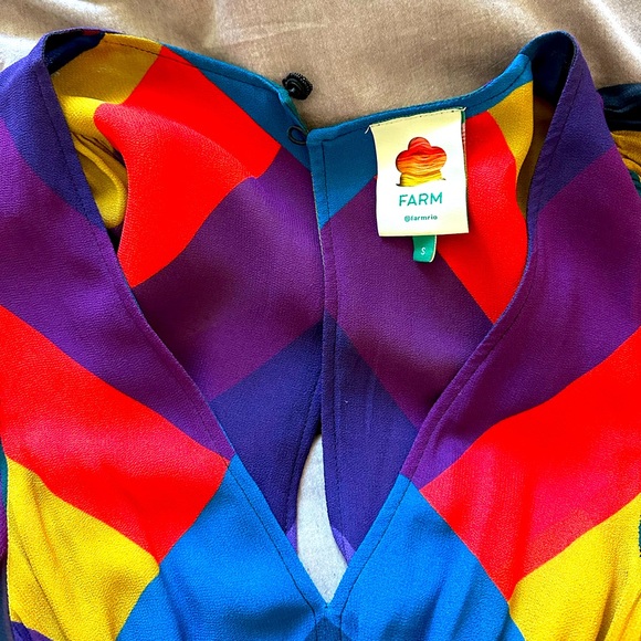 FARM Rio Colorful Geometric Maxi Dress - Picture 7 of 7